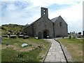 SH1726 : St Hywyn's Church by Gerald England