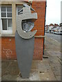 SP7005 : Sculpture outside Thame Town Hall by David Hillas