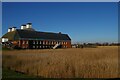 TM3957 : Snape Maltings across the reedbeds by Christopher Hilton