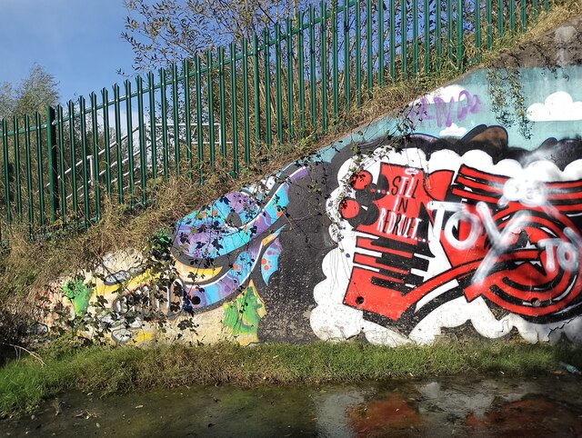 Horbury Underpass of Graffiti