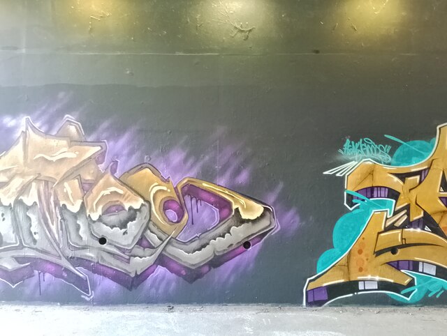 Horbury Underpass of Graffiti