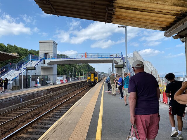 New at Dawlish station