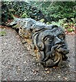 NZ0384 : Chainsaw sculpture at Wallington by Oliver Dixon