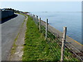 SH4762 : Aber Foreshore Road near Caernarfon by Mat Fascione