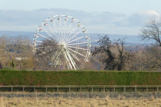 Big wheel on the Three Counties Showground