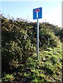 TL8339 : Roadsign on Upper Houses by Geographer