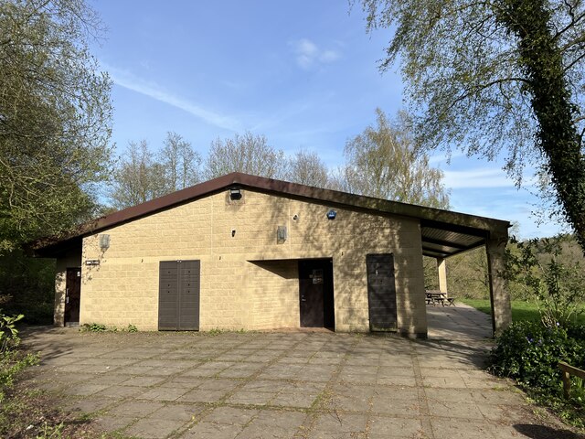 Closed visitor centre at RSPB Consall Woods