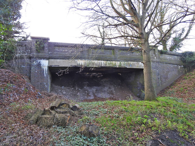 The bridge over the former East Suffolk Railway at Aldeby