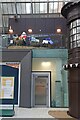 NS5865 : Christmas themed Barry the Barrel at Glasgow Central railway station by Thomas Nugent