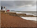 TQ3203 : Banjo Groyne on Brighton beach by Mat Fascione