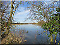 TL4151 : Harston: water meadows under water by John Sutton