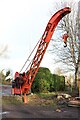 SU1189 : Swindon and Cricklade Railway - gate guardian by Chris Allen