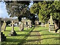 SJ7551 : Englesea Brook Primitive Methodist Chapel graveyard by Jonathan Hutchins