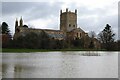 SO8932 : Tewkesbury Abbey by Philip Halling