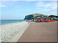 SH8182 : View along Llandudno Promenade to the Little Orme by Rod Grealish