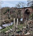 SO8271 : Former railway viaduct across the River Stour by Mat Fascione