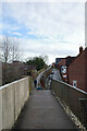 SJ4066 : The City Walls seen from St. Martin's Gate, Chester by habiloid