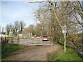 NY3952 : Gate on The Cumbria Way by Adrian Taylor