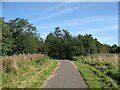 NY3952 : The Cumbria Way, Cummersdale Bay by Adrian Taylor