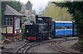 SK2406 : Statfold Barn Railway - Garratt locomotive approaching Statfold Junction by Chris Allen