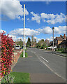 TL4755 : Kinnaird Way: blue sky and two stinkpipes by John Sutton