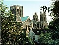 SE6052 : York Minster from the city walls by Martin Tester