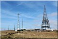 SD6614 : Forest of Masts on Winter Hill by Chris Heaton