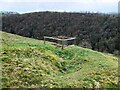 SK1774 : Fenced-off lead mine shafts above Cressbrook Dale by Ian Calderwood