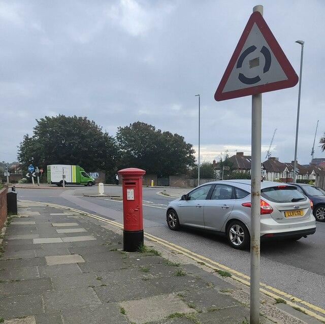 Postbox, Nevill Avenue, Hove