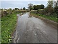 SJ5901 : Flooded highway near Harley by TCExplorer