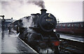 TL1898 : British Railways Ivatt Class 4 2-6-0 steam locomotive at Peterborough North station (1959) by John Wilson - deceased