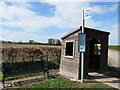 NT4567 : East Lothian Landscape : The leaning shelter of Lempock Wells by Richard West