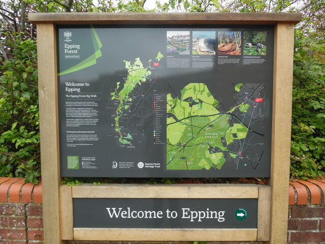 'Welcome to Epping' Information Board