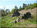 NN7318 : Ruined cottage near Blairmore by Alan O'Dowd