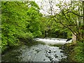 SD9926 : Mayroyd weir by Stephen Craven