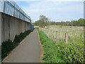 NY3750 : The Caldew Cycleway by the Nestlé factory, Dalston by Adrian Taylor