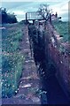 SJ3631 : Derelict lock, Montgomery Canal, Frankton, 1970 by Martin Tester