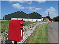 NT4870 : Rural East Lothian : Letter box at Samuelston by Richard West