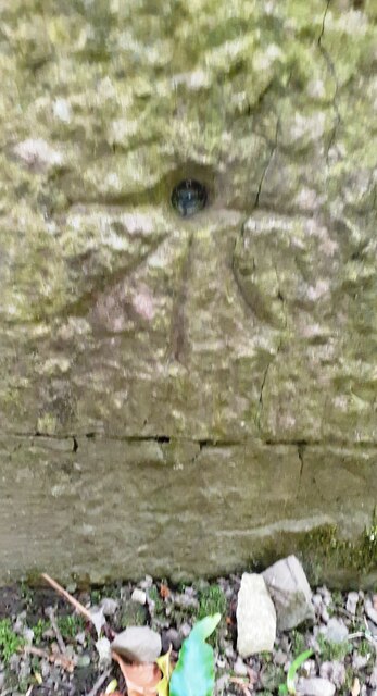 Benchmark on NE face of St Thomas's Church