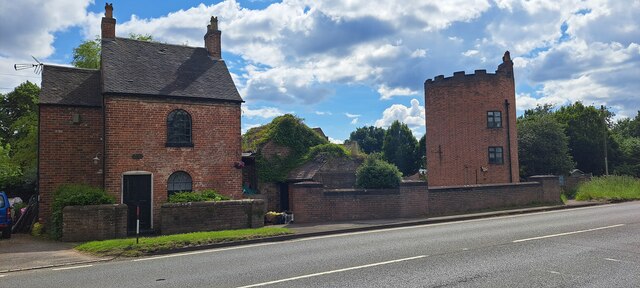 Canalside buildings, Gailey