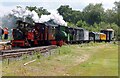 SK2406 : Statfold Barn Railway - double double headers by Chris Allen