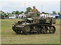 SP0543 : Wartime in the Vale 2024 - 'Honey' tank by Chris Allen