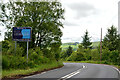 NT0944 : South Lanarkshire boundary sign by Jim Barton