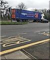 ST3091 : Freight Movement articulated lorry, Malpas, Newport by Jaggery