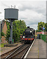 SU7239 : Loco near Water Tower, Alton Station,  Mid-Hants Railway by Roger Jones