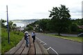 SH7782 : Geographers on the tramway by DS Pugh