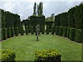 SP6306 : Yew and box henge by don cload