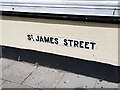 ST3161 : Victorian street sign, St James Street by S