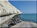 TQ3402 : Slipway and sea defences at Roedean by Mat Fascione