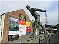 NY4155 : Carlisle United - Hughie McIlmoyle by Colin Smith